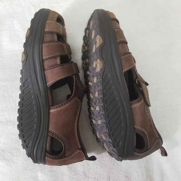 Skechers Dark Brown Women's Sandals - Picture 8 of 16